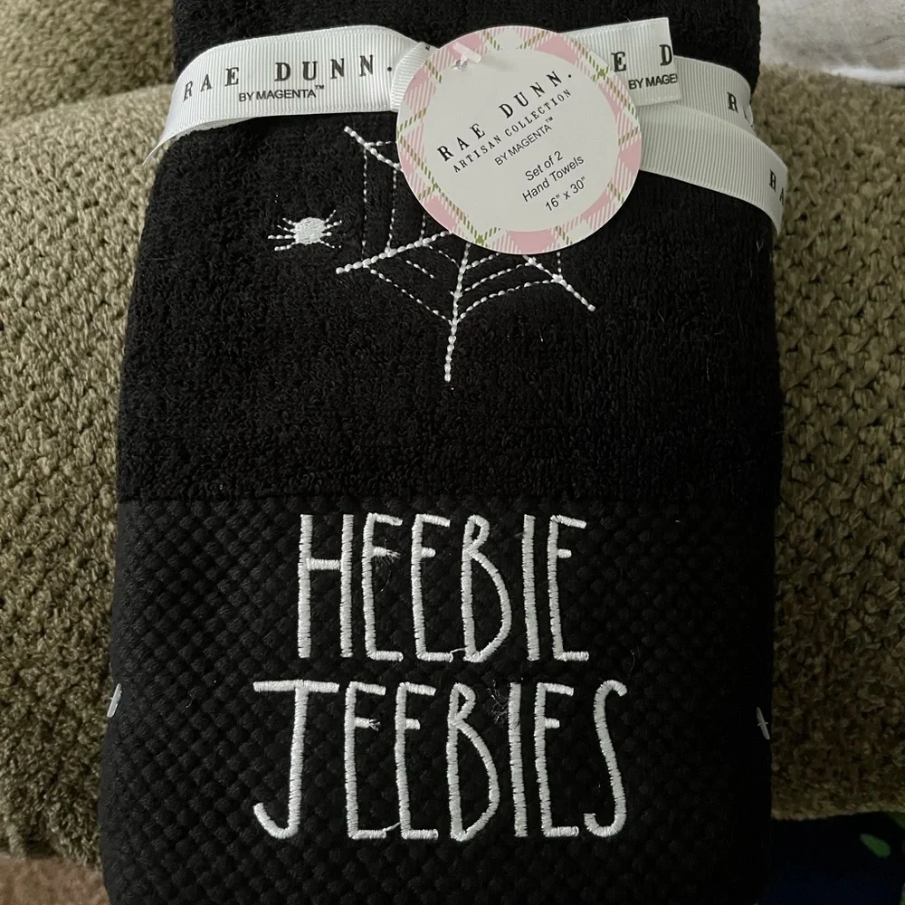 Rae Dunn hand towels (2). New